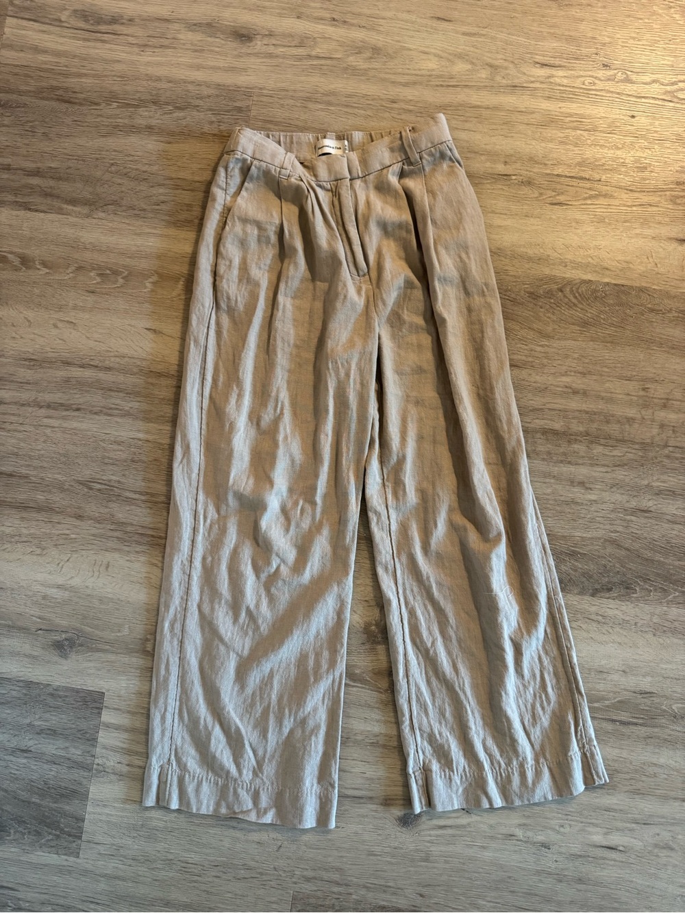 Abercrombie tailored linen pants